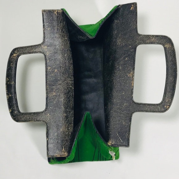 Miu Miu Vintage Green Flowered Purse - Picture 3 of 8